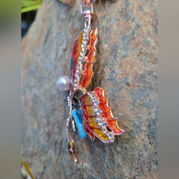 Butterfly Keychain with Door Opener - Picture 13 of 13